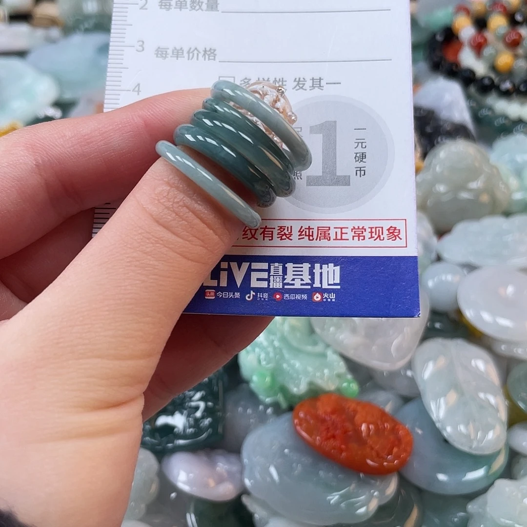 翡翠未镶嵌颈饰654