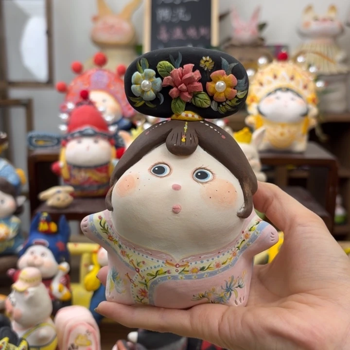 陶土手工陶艺摆件
