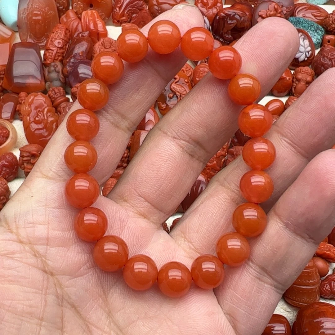 南红玛瑙未镶嵌配饰