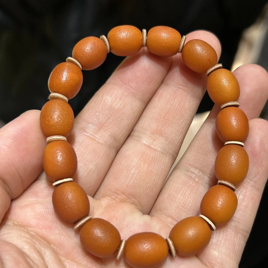 【地主专属】26 G40981-蜜蜡老蜡手串-11mm