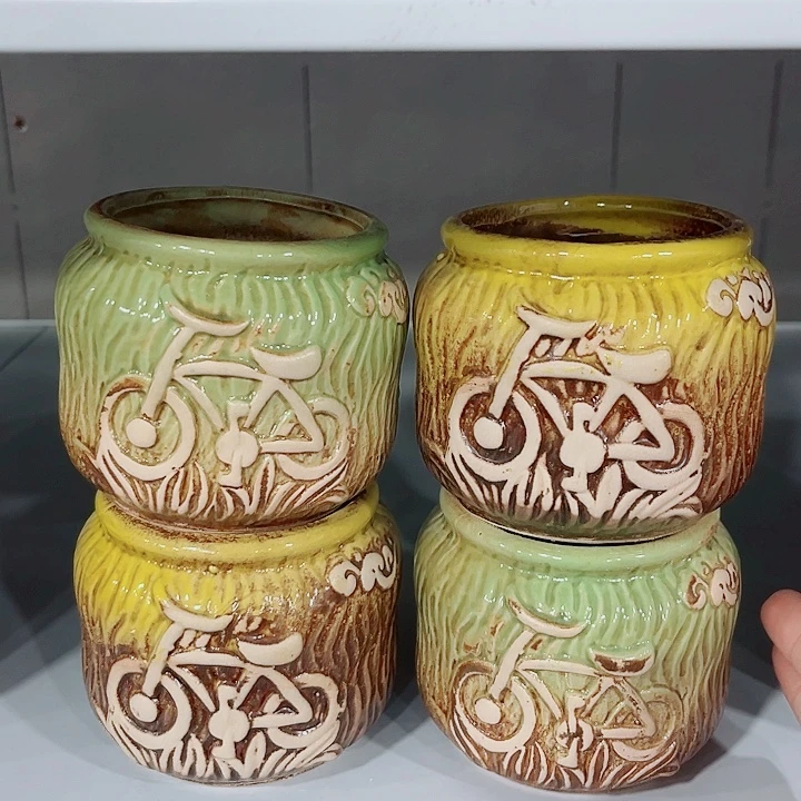 多肉陶瓷花盆满10元包邮