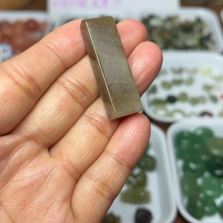 和田玉未镶嵌珠宝半成品31号