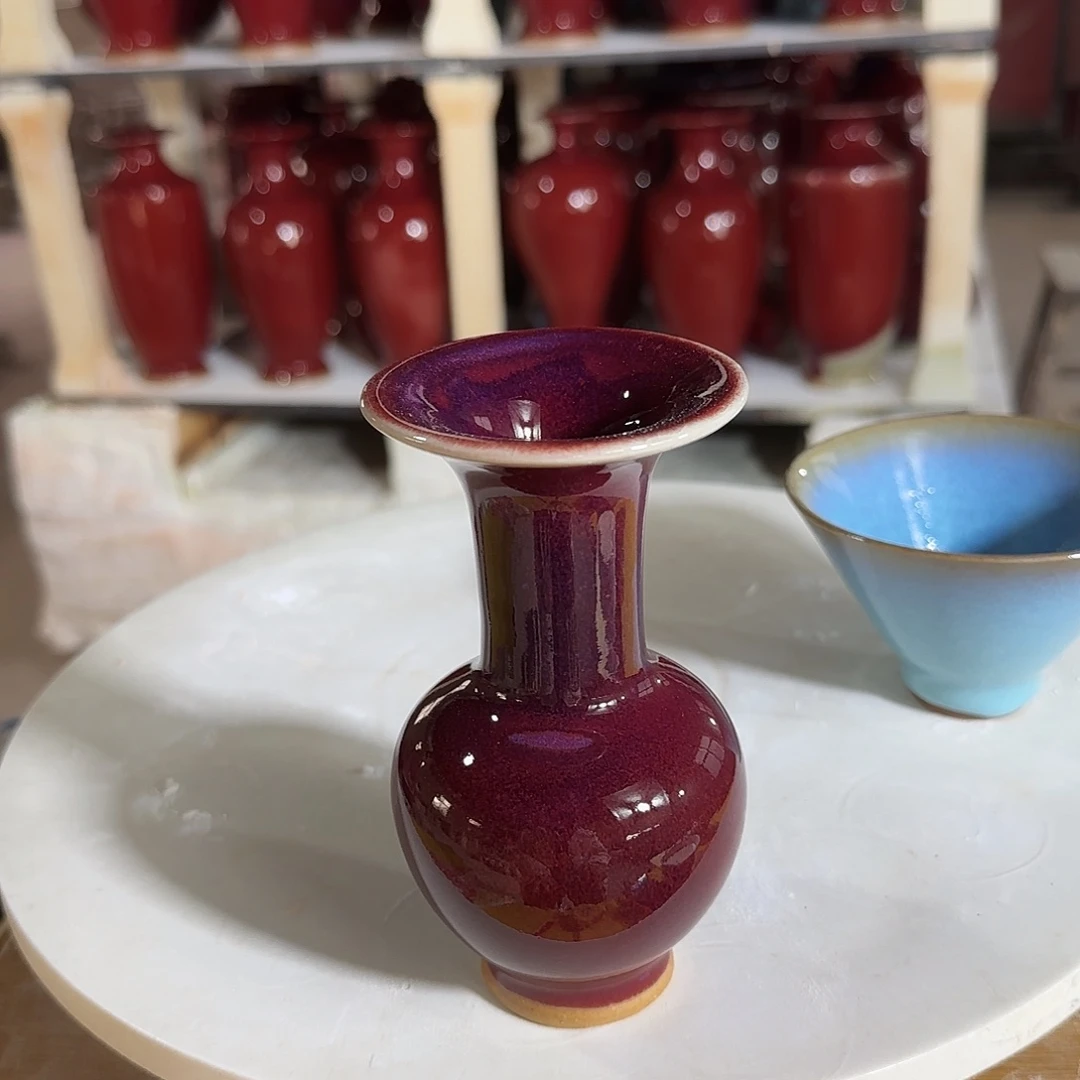 陶摆件郑家钧窑摆件