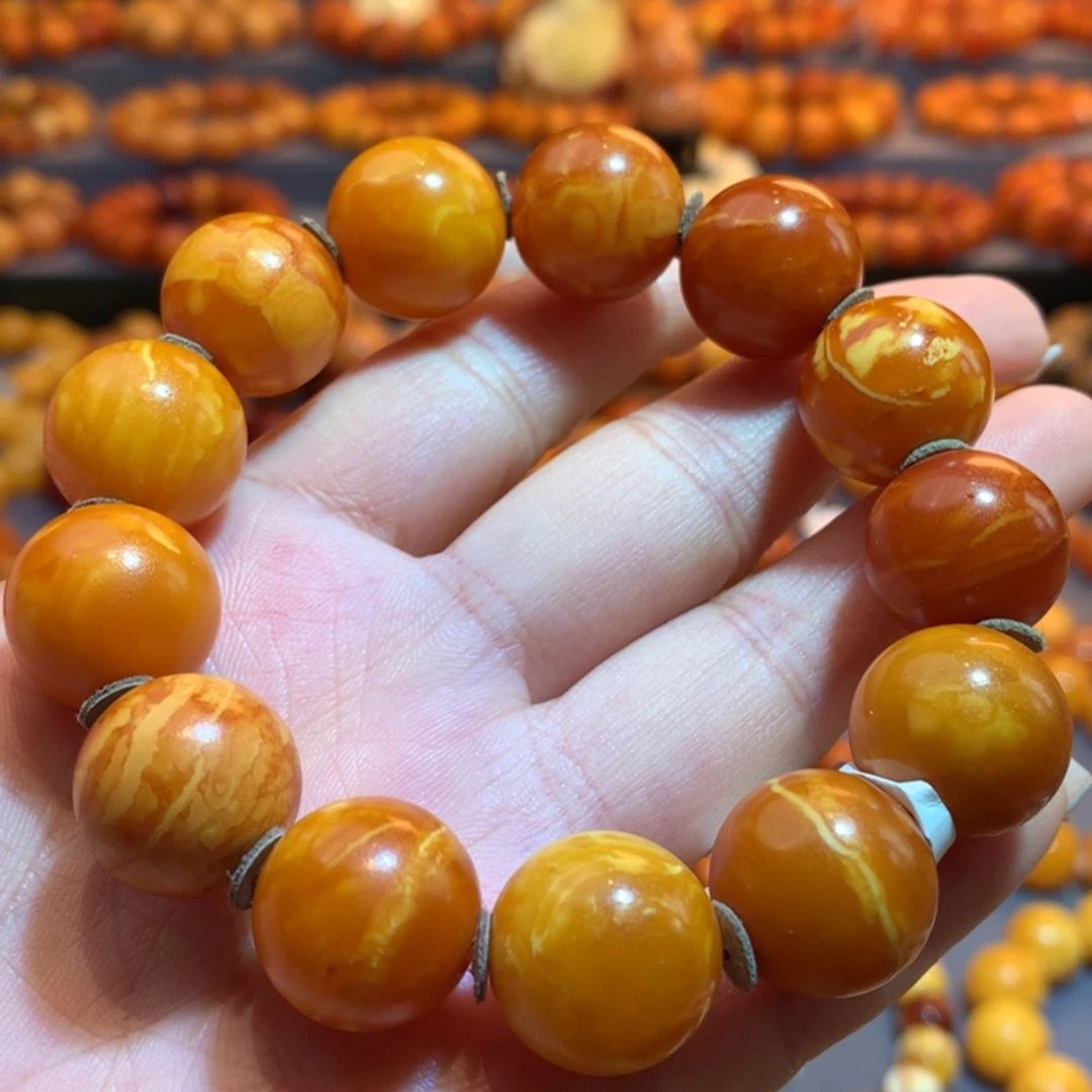 【闪购商品】未镶嵌蜜蜡手串蜜蜡手串