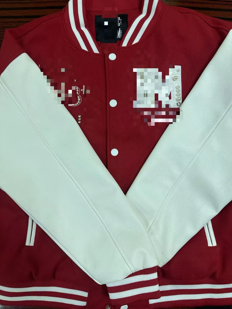 【小帅国潮】ME家美式珍珠棒球服