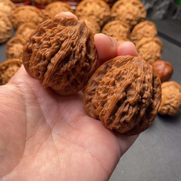 把件文玩核桃42尺蓟县虎头