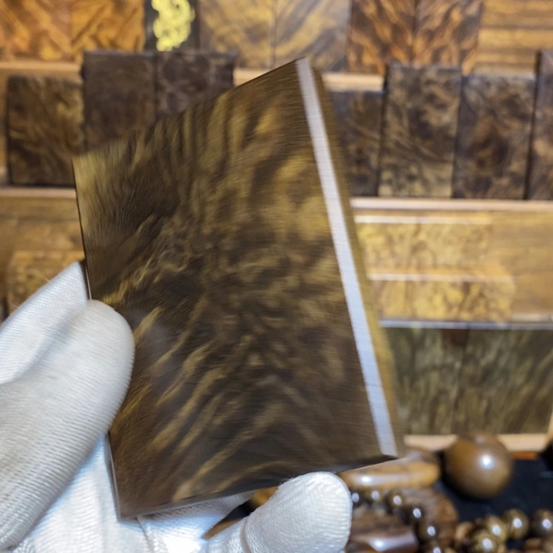 阴沉木安*幽阴沉金丝楠木无事牌