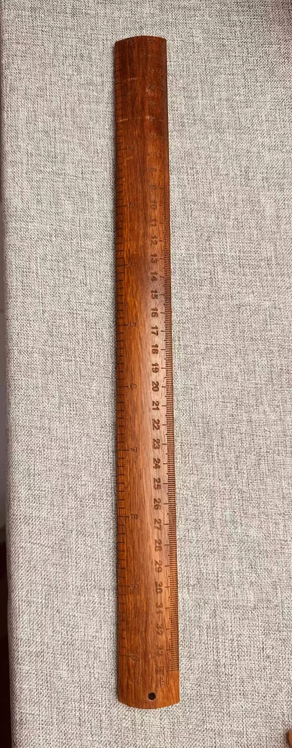 精品大果紫檀整木金榜题名戒尺