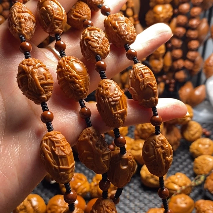 橄榄核吊坠园林脖挂