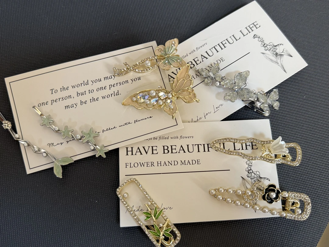 【名家自选】发夹头饰重工百搭