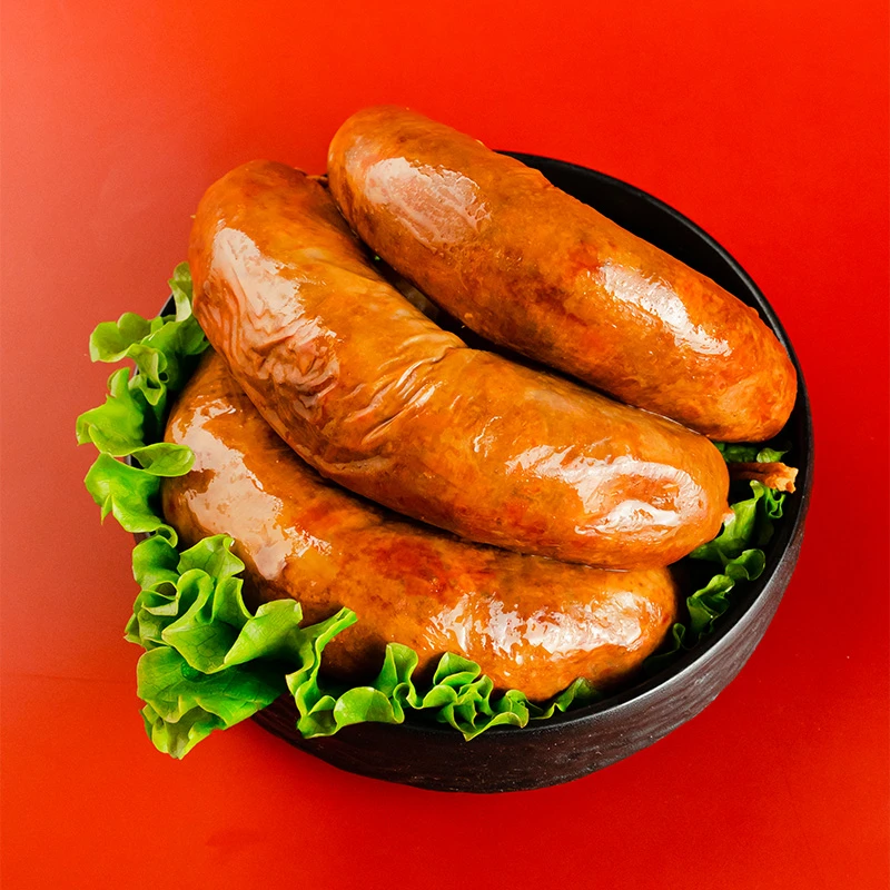 牛小肠包肉纯手工灌肠2斤加热即食