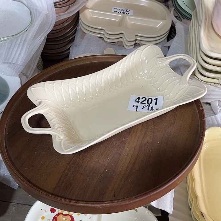 瓷微瑕外贸餐具4201