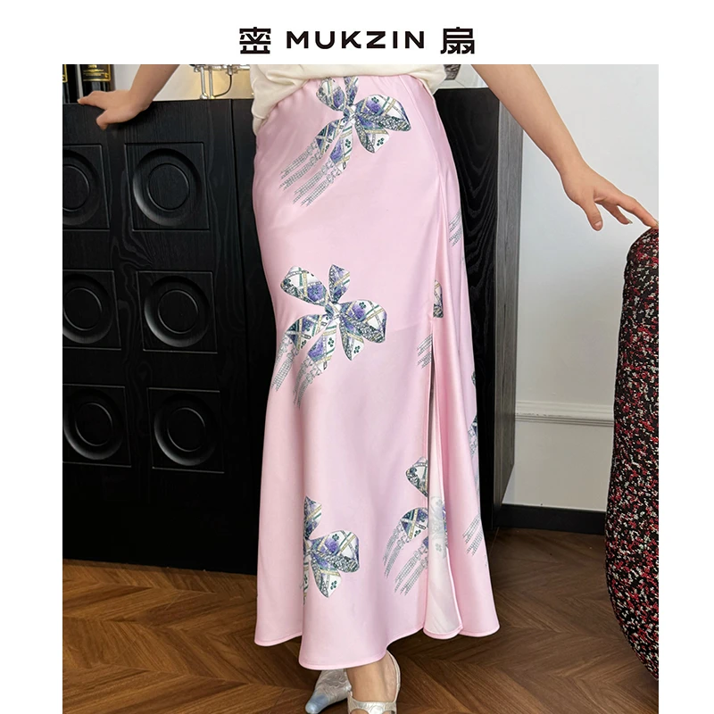 密扇专属「璎珞」系列新中式开叉半裙M252C27153350