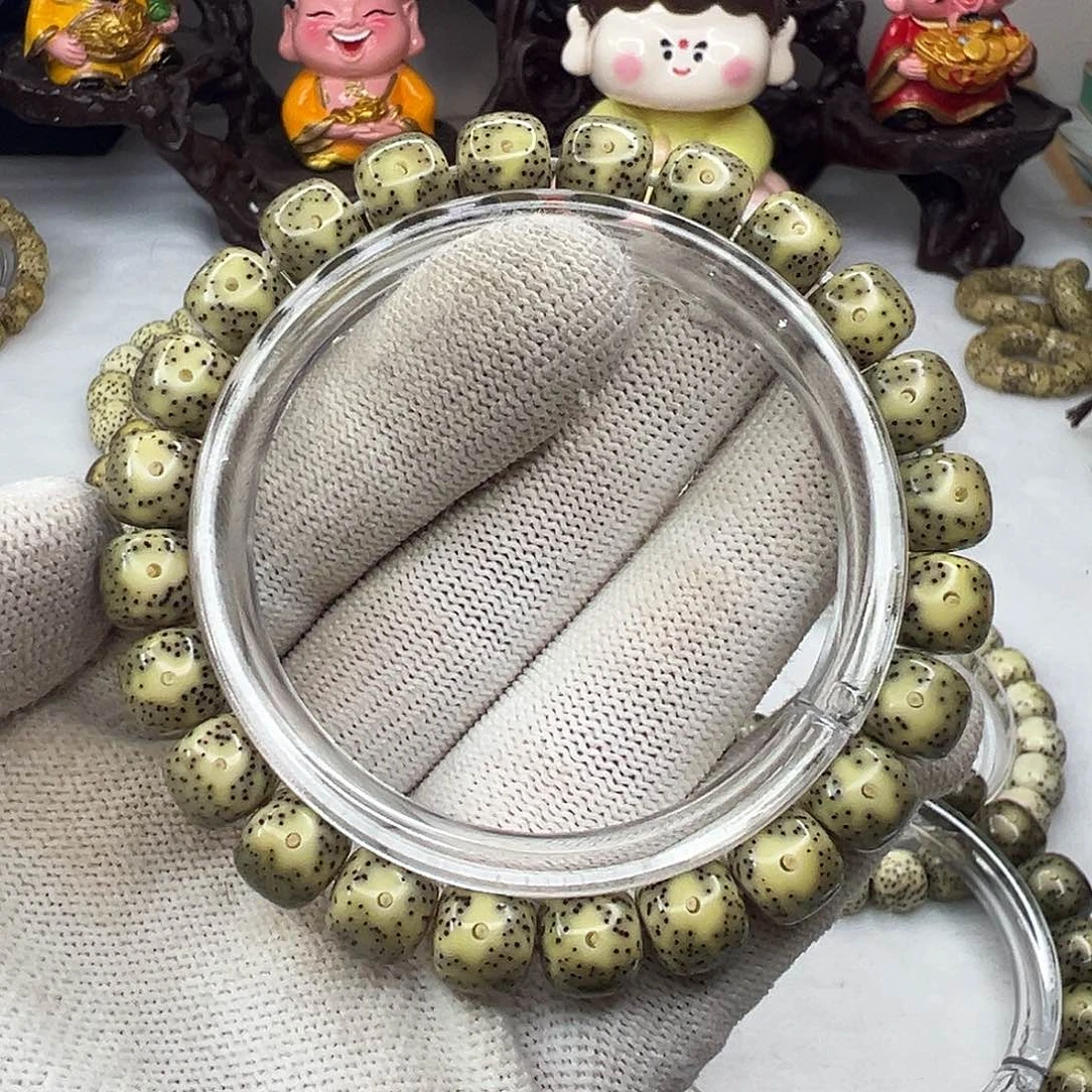 星月菩提手串98月朗星稀鸡油黄924