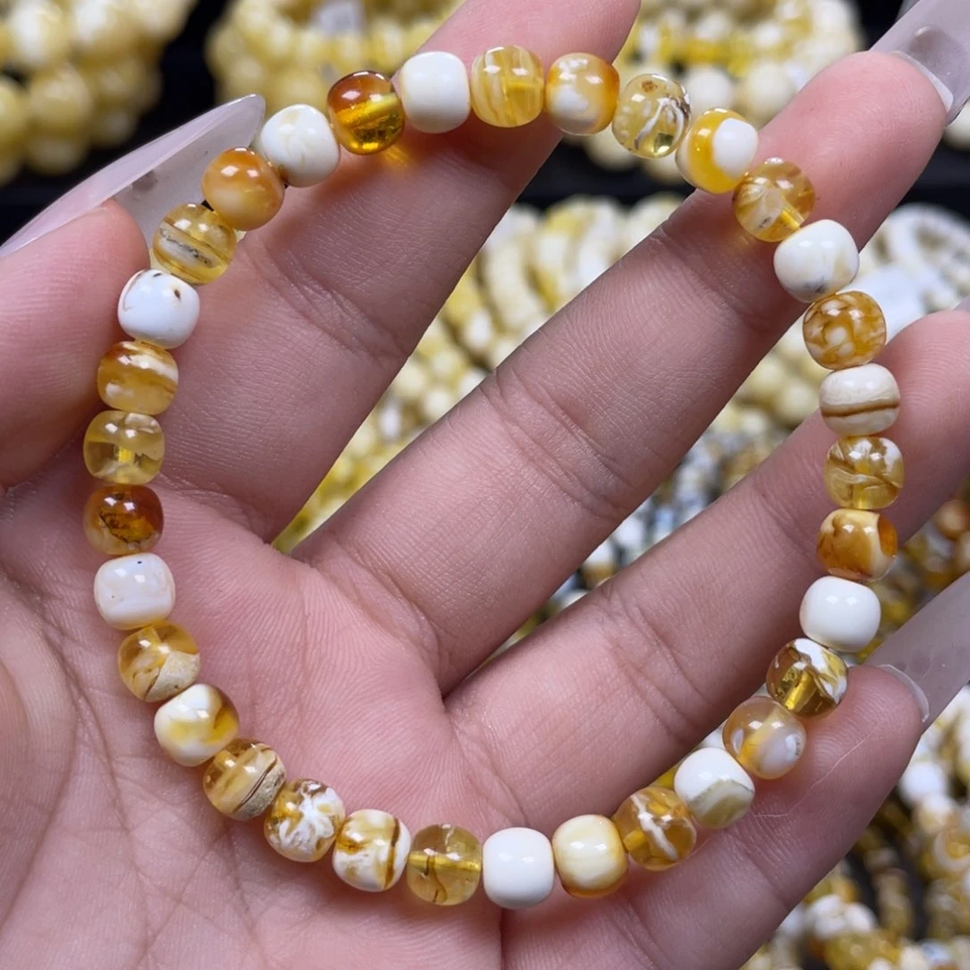 蜜蜡未镶嵌珠宝奇石6.6m