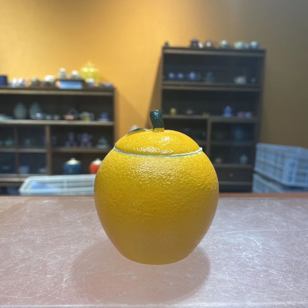 德化云仓 大吉大利【橙子小茶叶罐】-5431（直播专享）