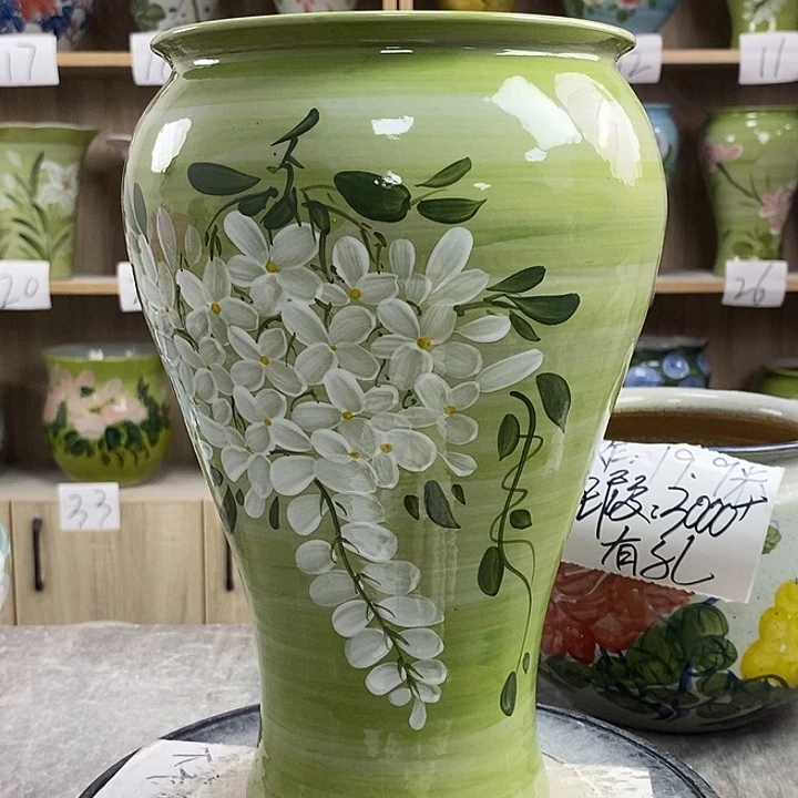 罐12zp景德镇陶瓷花盆