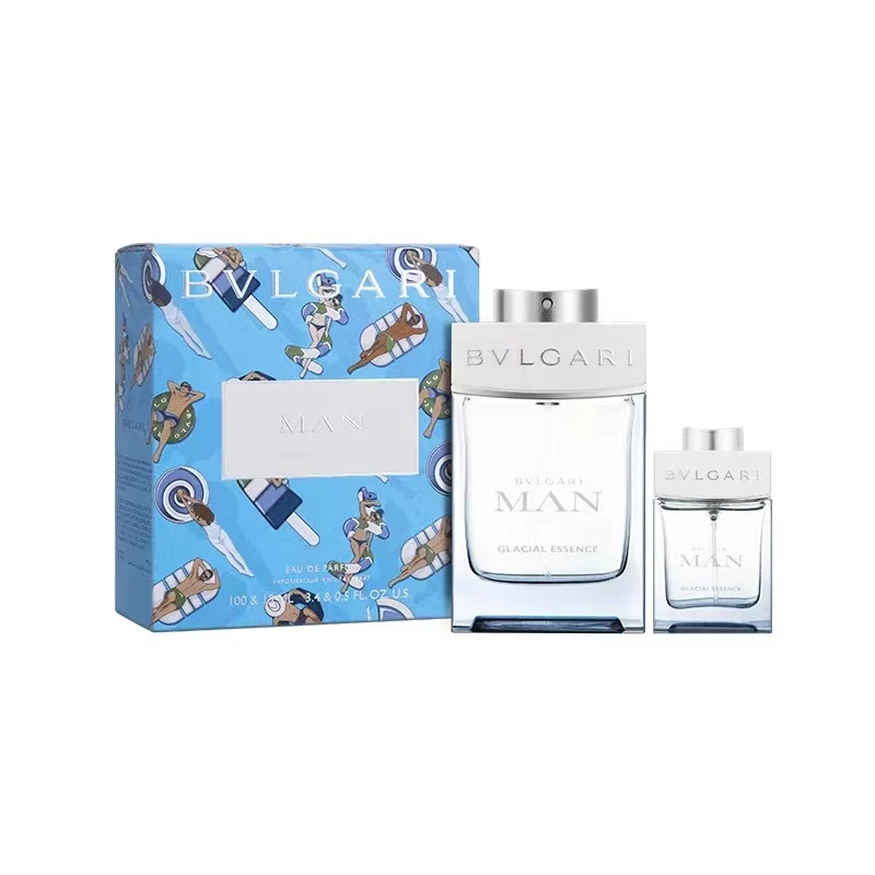 BVLGARI/宝格丽极地冰峰男士香水组合装 100ml+15ml 木质调持久