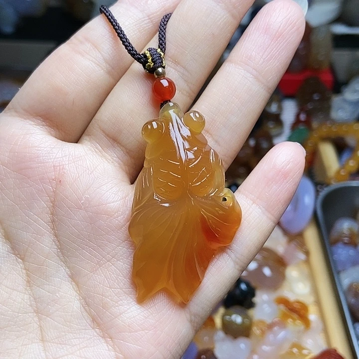 未镶嵌颈饰玛瑙/玉髓
