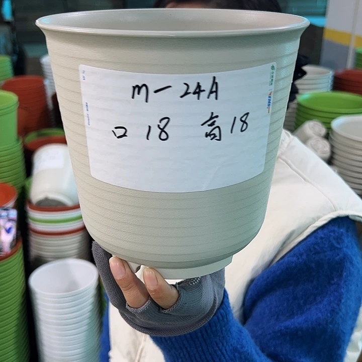 正品高陶口18高18米色无托8只