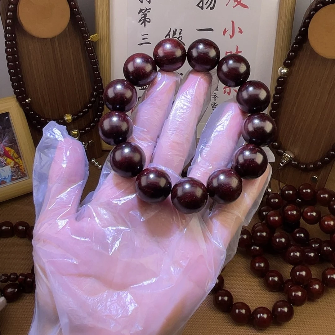 返***李檀香紫檀（小叶紫檀）原生态1.8高油高密