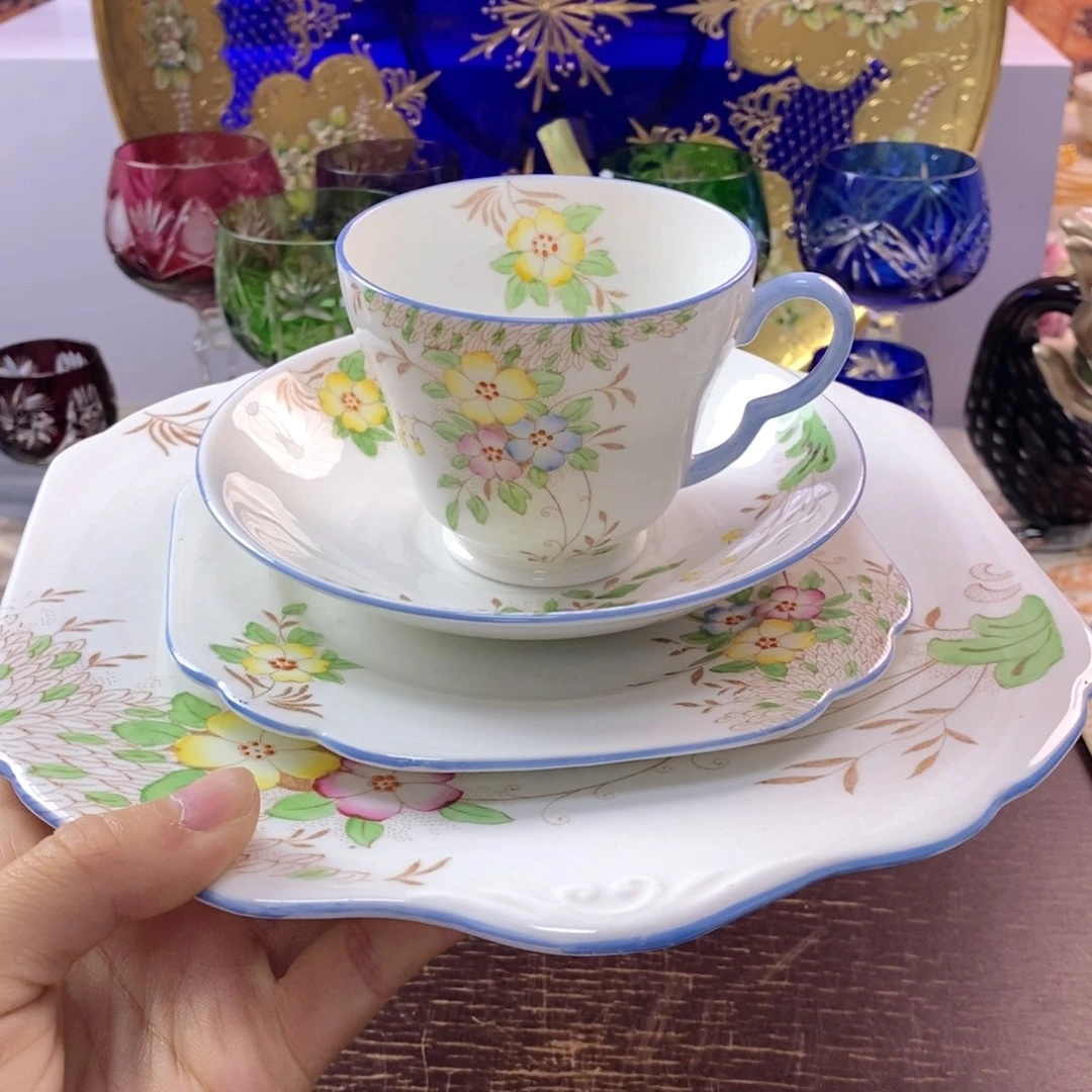 瓷器欧瓷咖啡杯水晶杯