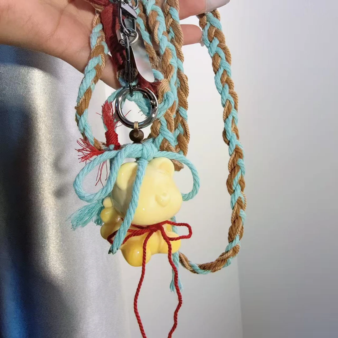 非金属莫桑石项链 北熊熊原创穿搭饰品项链A