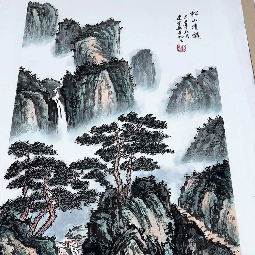 国画国画作品集一个