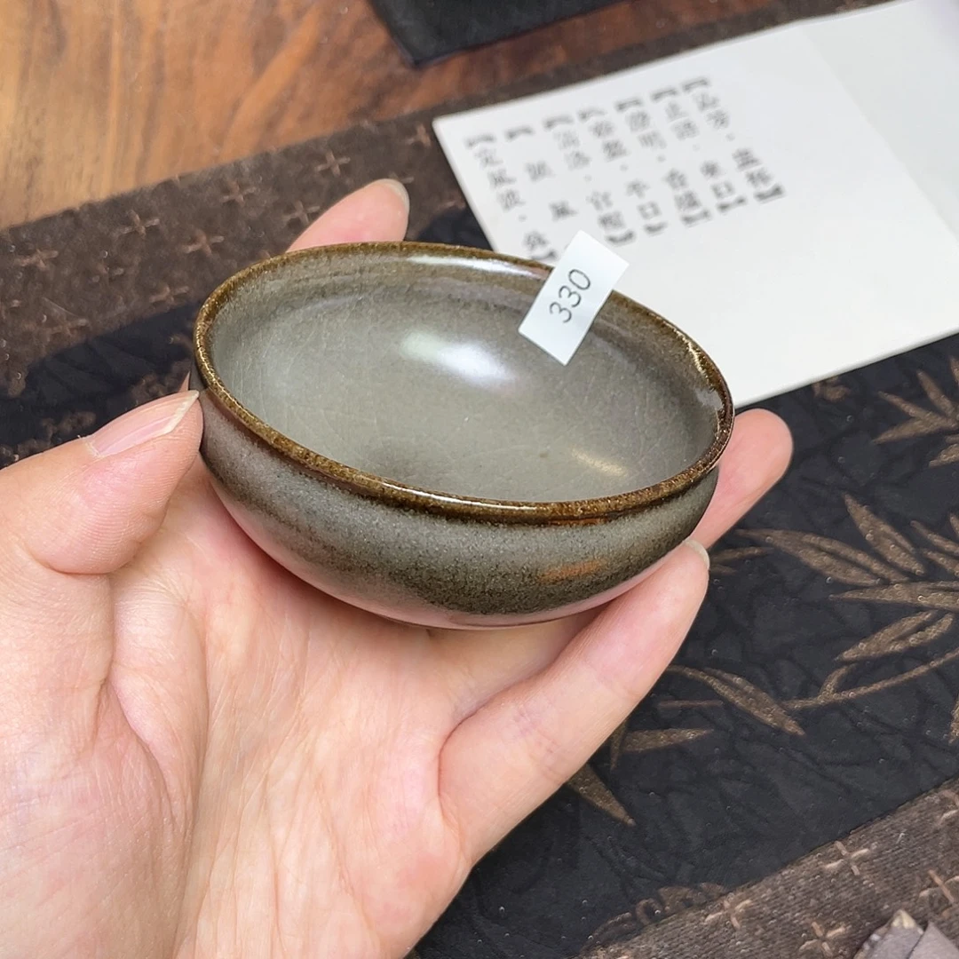 茶盏330  福临号建盏柴烧薄胎