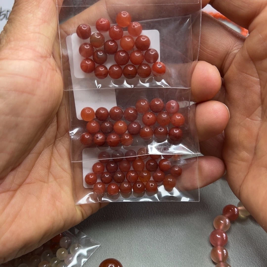 南红玛瑙配饰未镶嵌弹*12