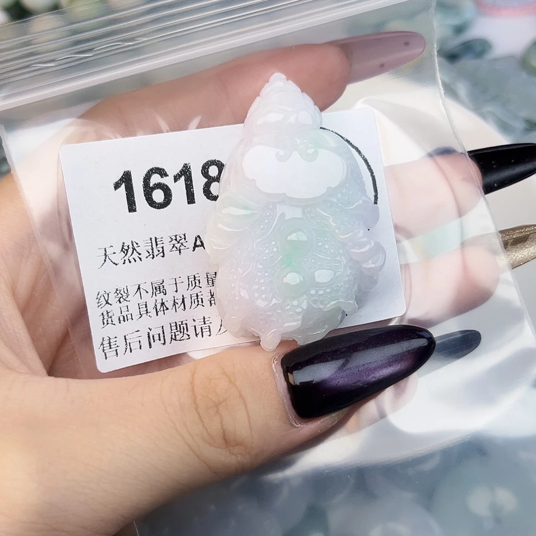 夜***话吊坠(不含链)未镶嵌翡翠