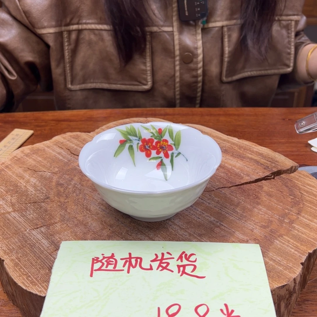 瓷片景德镇陶瓷手工手绘制作