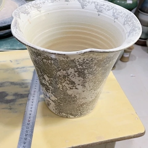 红陶景德镇陶瓷花盆手工-无