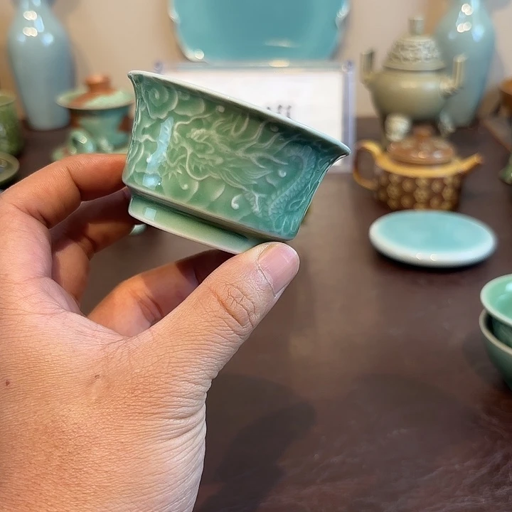 瓷片龙泉青瓷福利青瓷