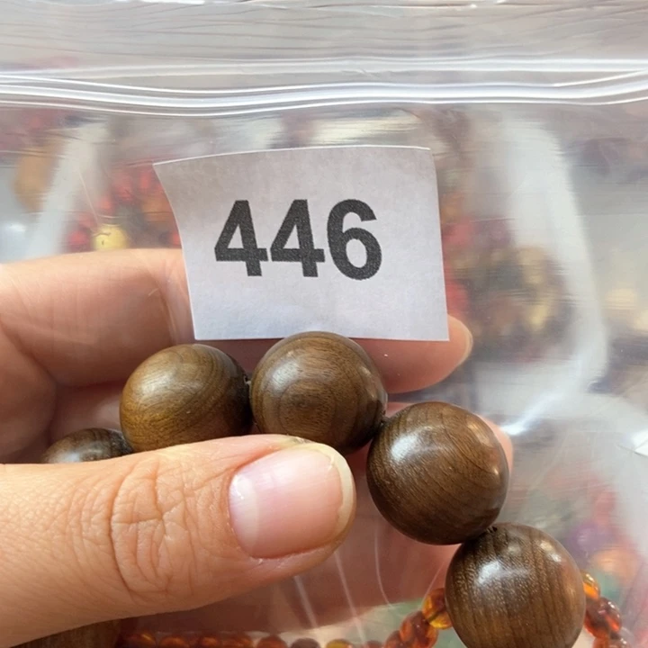 大果紫檀（缅甸花梨）446号多圈0.6尺寸