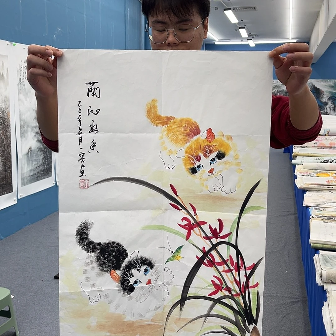国画纯手绘作品欣赏