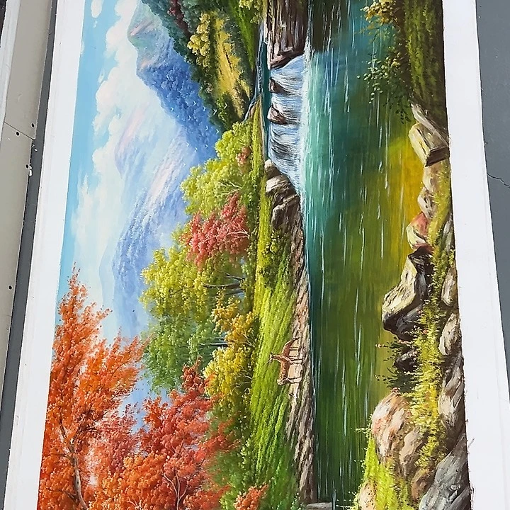 油画恭喜一直一直在