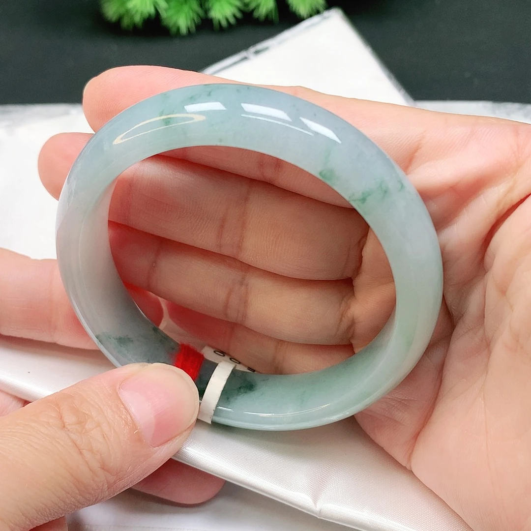 翡翠手镯未镶嵌手镯56