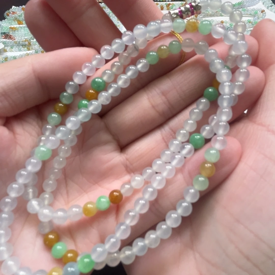 翡翠未镶嵌颈饰缅甸翡翠