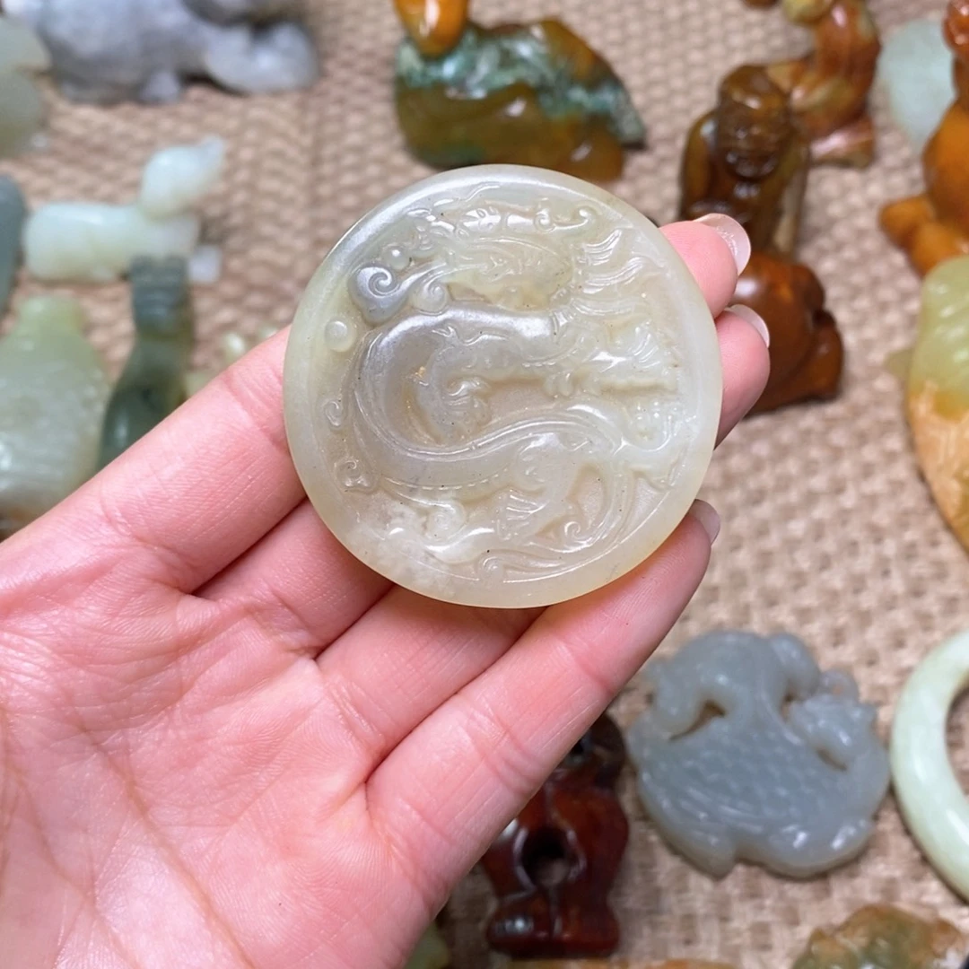 白玉菩提吊坠白玉菩提白玉菩提摆件