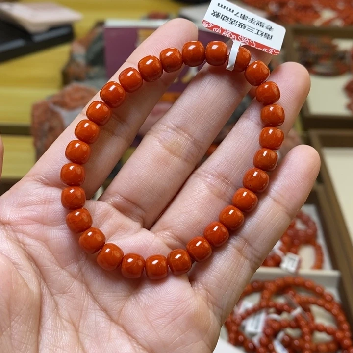 未镶嵌卡7南红玛瑙