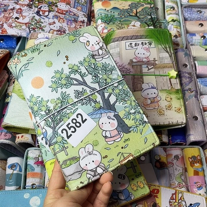 织绣A6 活页不加纸2582