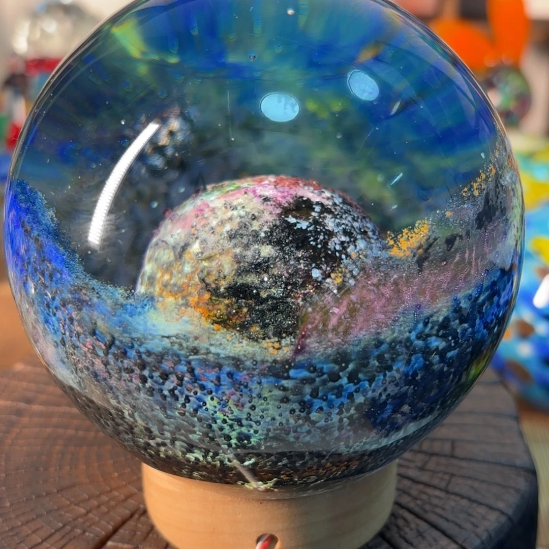 毛***果手工艺品琉璃微瑕