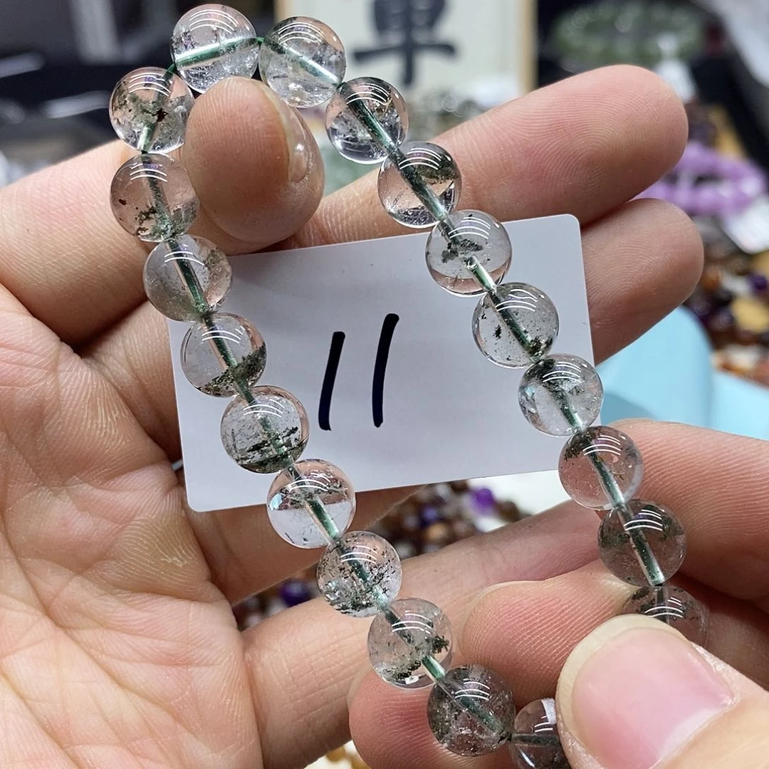 水晶手串未镶嵌天然