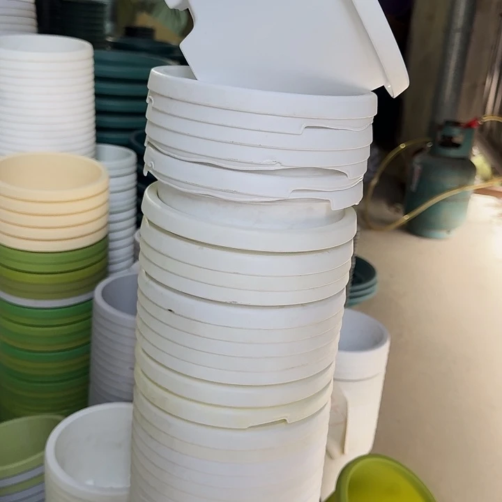 缺口球根17口径12个无托白色