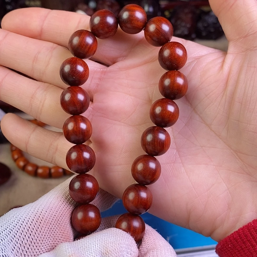 小叶紫檀手串/手链无胶无蜡12泥料