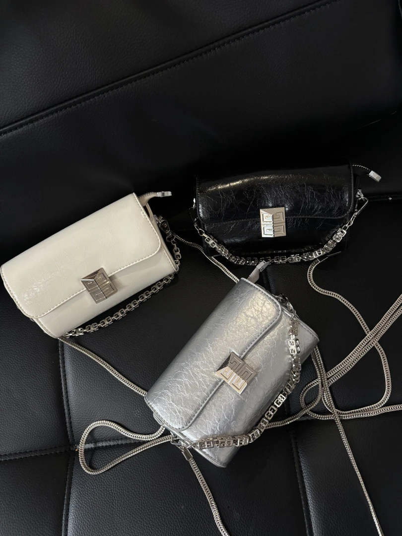 【GWS轻奢女包】801新款链条法棍夏小众百搭斜跨时尚经典气质简约爆