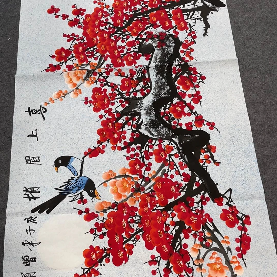 国画今天早上国画作品欣赏
