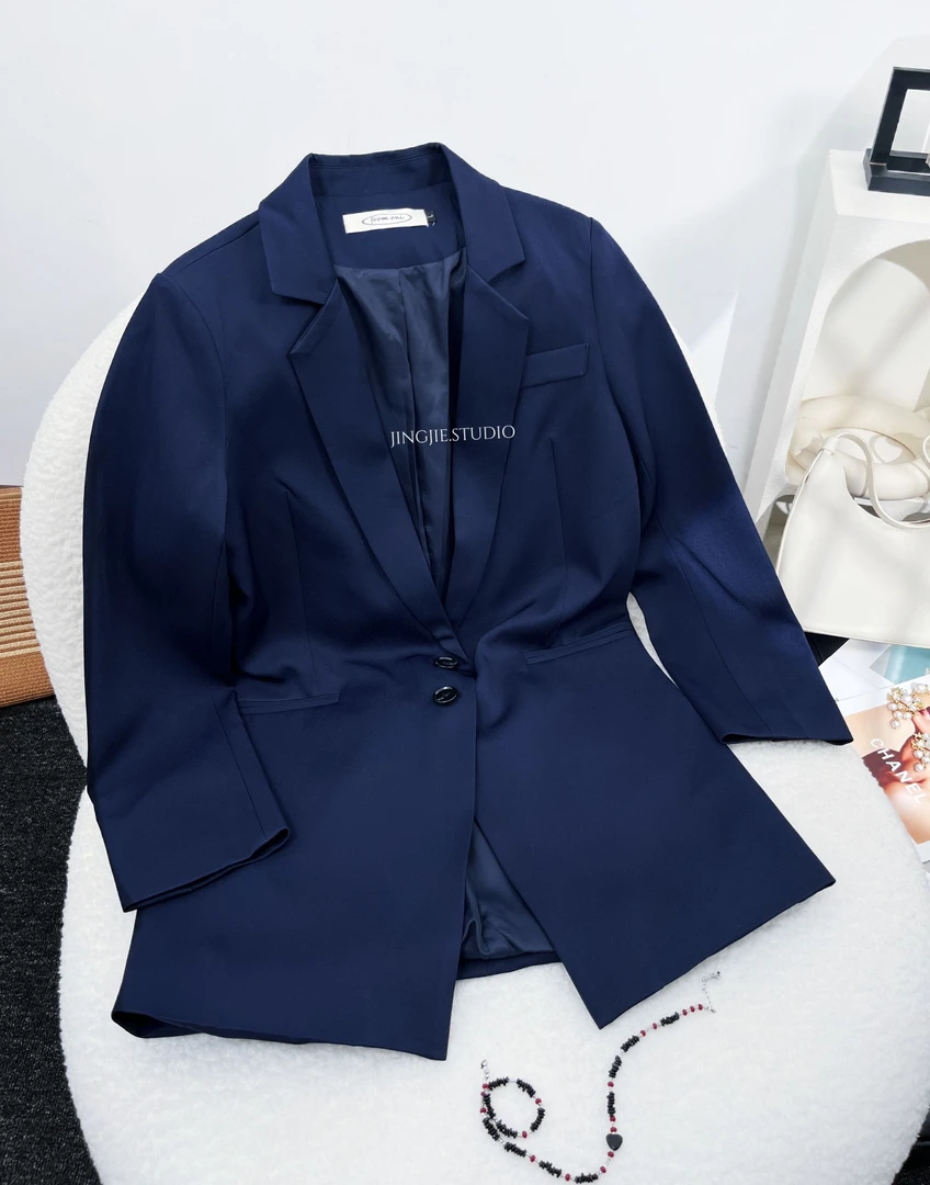 【静姐宠粉】女装设计师春秋休闲西装时尚春季薄款外套2033-1