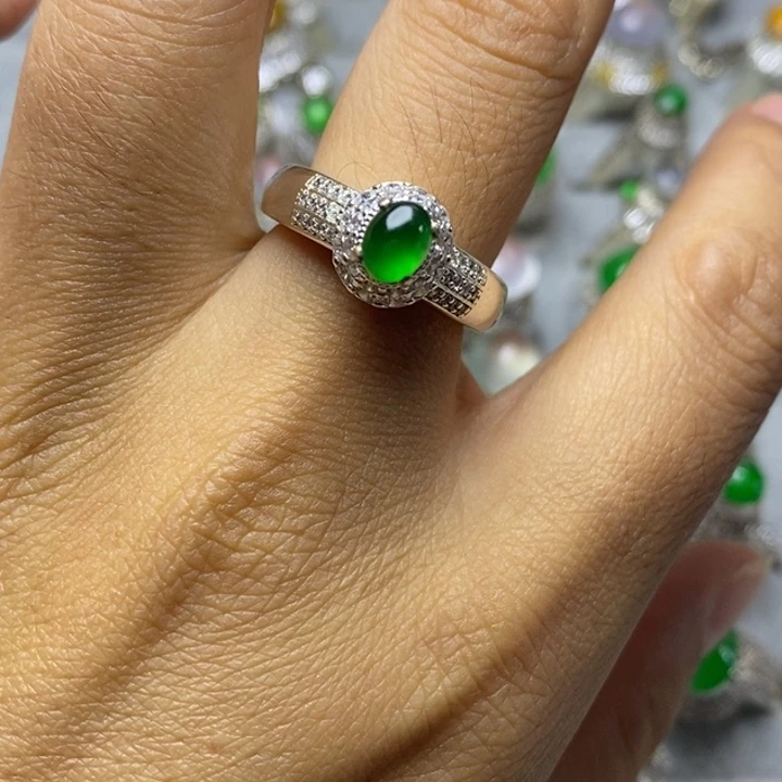 定制翡翠未镶嵌缅甸